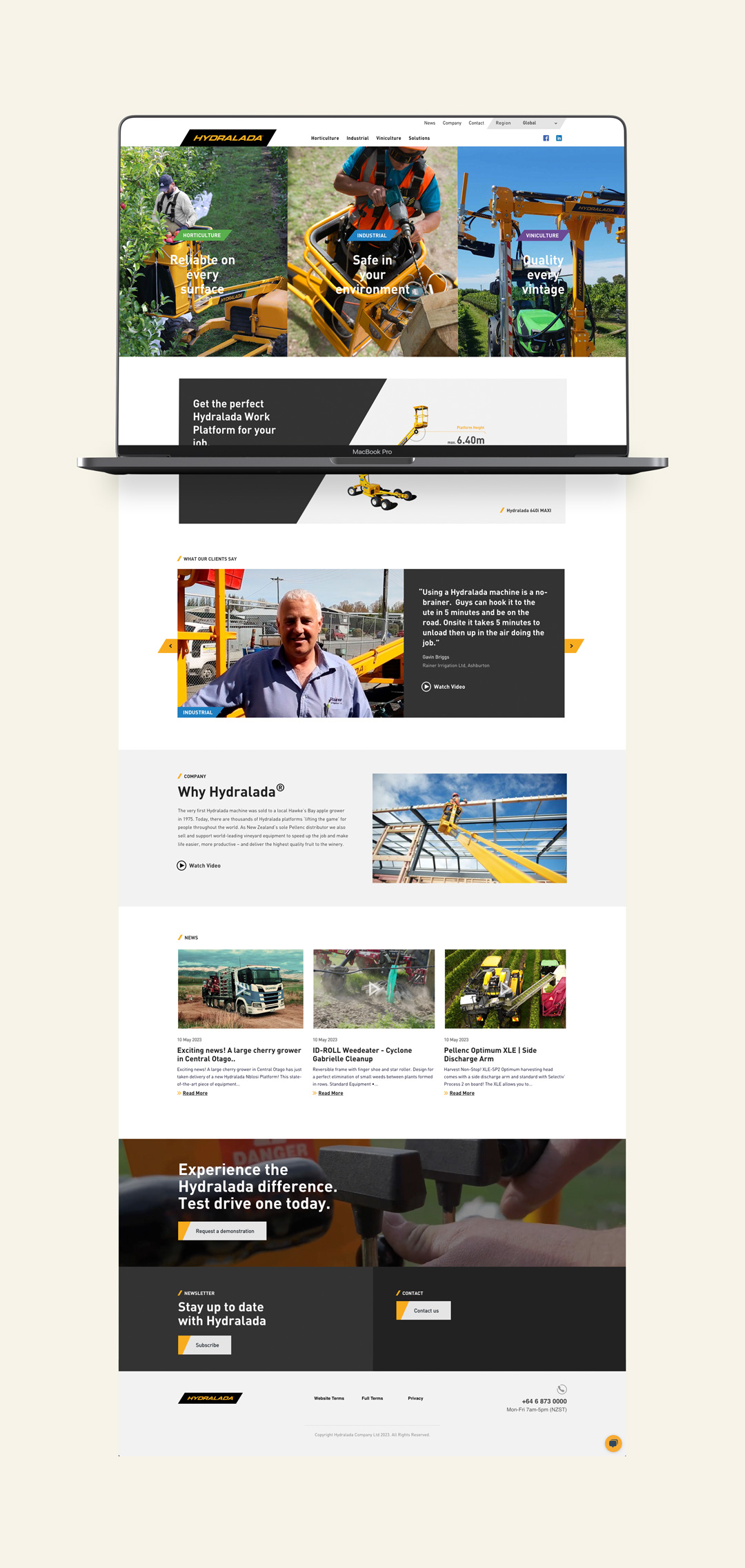 Home Page Layout Design
