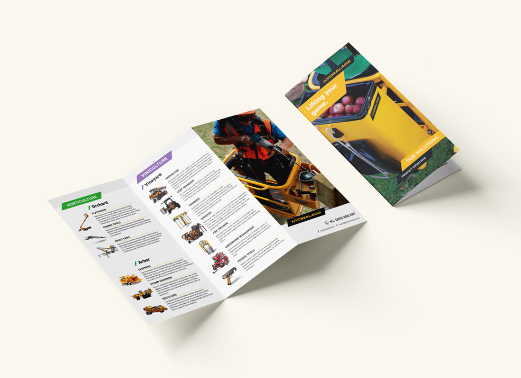Hydralada Tri-Fold Brochure Design